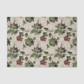 Apotheker heks Plant | Steampunk Botanische Kruide Tissuepapier (Voorkant)