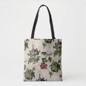 Apotheker heks Plant | Steampunk Botanische Kruide Tote Bag (Voorkant)