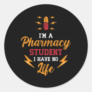 apotheker Ik ben apotheker, technicus Ronde Sticker