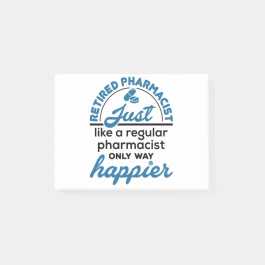 apotheker, in ruste post-it® notes (Voorkant)