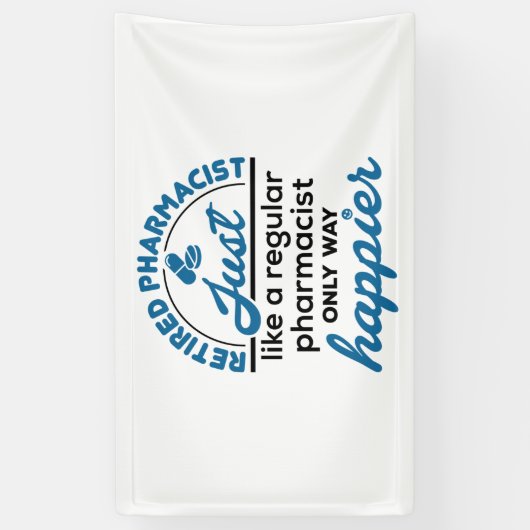 apotheker, in ruste spandoek (Verticaal)