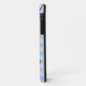 Apotheker iPhone Hoezen Retro Stijl Blauw (Achterkant/links)
