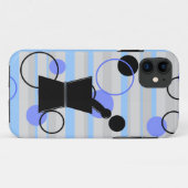 Apotheker iPhone Hoezen Retro Stijl Blauw (Achterkant (horizontaal))