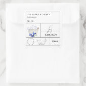 Apotheker Iris Bubbelbad Label (Tas)