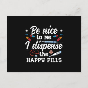 apotheker is aardig voor mij tegen technicus briefkaart