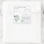 Apotheker Jasmine Geurkaars Label (Tas)