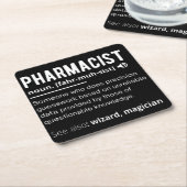 apotheker kartonnen onderzetters (Schuin)