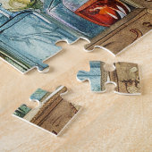 Apotheker Kastel Waterverven Legpuzzel (Zijkant)