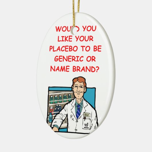 apotheker keramisch ornament (Links)