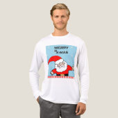 Apotheker Kerstmis Tri-Blend Shirt (Voorkant)