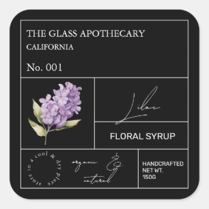 Apotheker Lila label