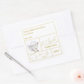 Apotheker Magnolia Bubbelbad Label (Envelop)