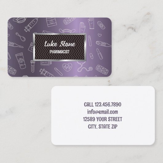 Apotheker Medisch Visitekaartje (Voorkant / Achterkant)