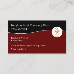 Apotheker Medische Apotheek Visitekaartjes