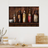 Apotheker - Medische Elixers Poster (Keuken)