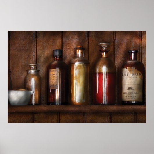 Apotheker - Medische Elixers Poster (Voorkant)