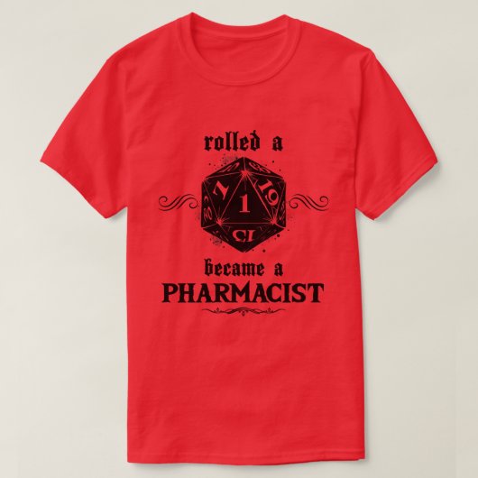 Apotheker met Pechrol T-shirt (Design voorkant)