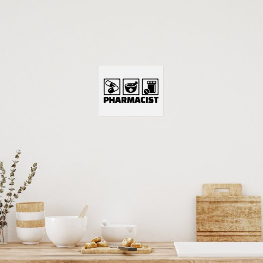 apotheker poster (Keuken)