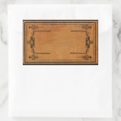 apotheker rechthoekige sticker (Tas)