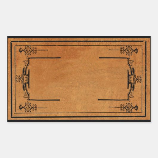 apotheker rechthoekige sticker (Voorkant)