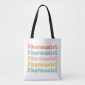 Apotheker Retro Groovy Apotheek Tote Bag (Voorkant)