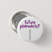 apotheker ronde button 3,2 cm (Voorkant /achterkant)