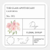 Apotheker Roos Label (Voorkant)