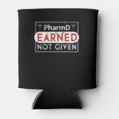 Apotheker RX Apotheek PharmD verdiend cadeau Blikjeskoeler (Voorkant)
