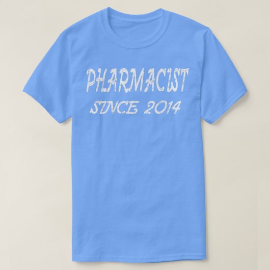 apotheker sinds 2014 t-shirt (Design voorkant)