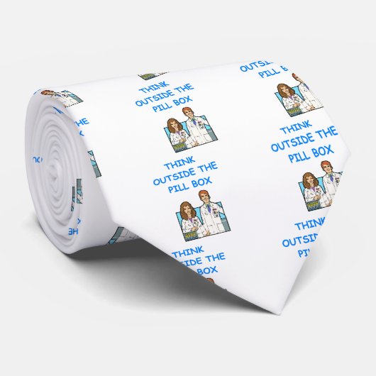 apotheker stropdas (Opgerold)