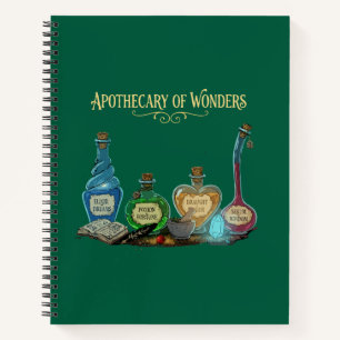 Apotheker van Wonderen   Magische Fantasie Notitieboek