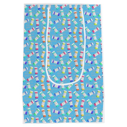 Apotheker Voorschriften en Afkortingen Medium Cadeauzakje (Achterkant)