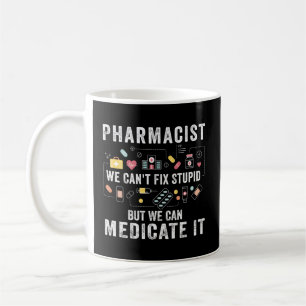 Apotheker We kunnen niet repareren Stomme Apotheek Koffiemok