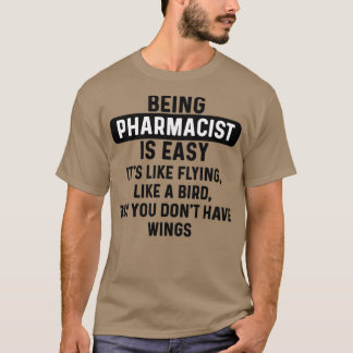 apotheker zijn is een gemakkelijk humoristisch cit t-shirt