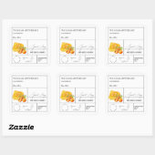 Apothekers- Abrikozen Infusie Honing Label (Vel)