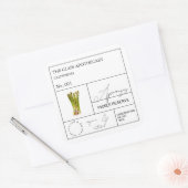 Apothekers Asperge Label (Envelop)