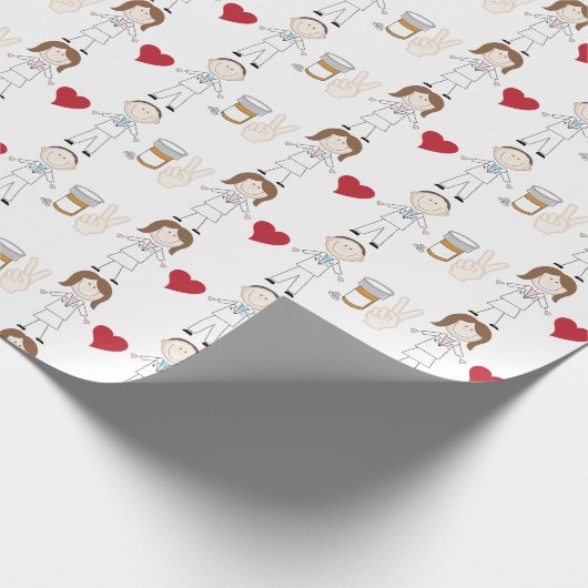 apothekers cadeaupapier (Hoek)