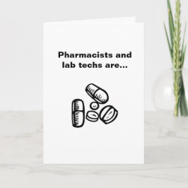 Apothekers en Lab Techs Kaart