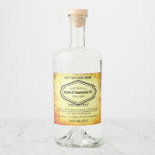 Apothekers Essentiële olie Apothekerslabels Likeurfles Etiket (Voorkant)