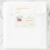Apothekers Hibiscus Bubbelbad Label (Tas)