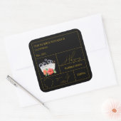 Apothekers Hibiscus Bubbelbad Label (Envelop)