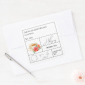 Apothekers Hibiscus Kruidenthee Label (Envelop)
