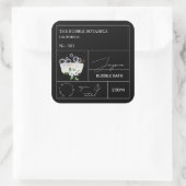Apothekers Jasmijn Bubbelbad Label (Tas)