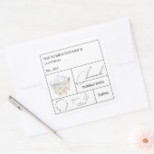 Apothekers Kamille Bubbelbad Label (Envelop)