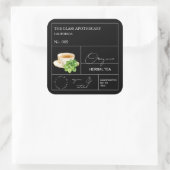 Apothekers Oregano Kruidenthee Label (Tas)