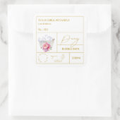 Apothekers Pioen Schuimbad Label (Tas)