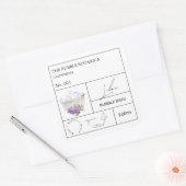 Apothekers Sering Bubbelsbad Label (Envelop)