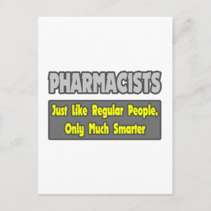 apothekers...slimmer briefkaart