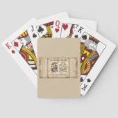 Apothekers Tuin Giftige Nachtschade Pokerkaarten (Achterkant)