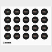 Apothekersassistent Gecertificeerd Apothekersassis Ronde Sticker (Vel)